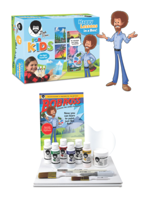 Bob Ross For Kids? Happy Lessons in a Box
