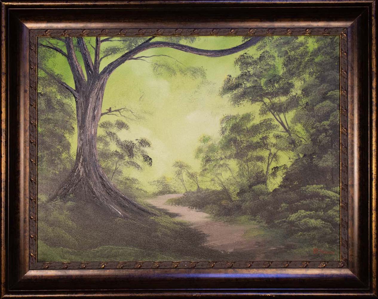 Rendering of Bob Ross' Forrest Edge