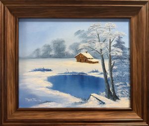 Rendering of Bob Ross' Frozen Beauty