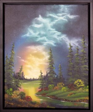 (SOLD) Rendering of Nic Hankins' Galaxy Grandeur