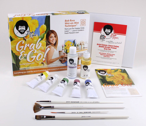 Bob Ross Grab & Go? Sunny Yellow Iris